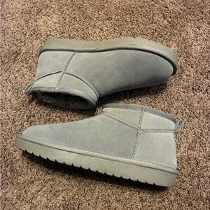Women’s Gray Ankle Boots